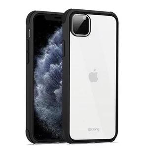 Crong Trace Clear Cover - Etui iPhone 11 Pro (czarny/czarny) - Etui i futerały do telefonów - miniaturka - grafika 1