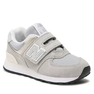 Buty dla chłopców - Sneakersy New Balance - PV574RD1 Szary - grafika 1