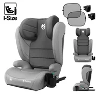 Foteliki samochodowe - Fotelik Samochodowy dla dzieci Tulano Joy 35 100-150cm ISOFIX I-SIZE, Szary - miniaturka - grafika 1