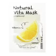 Maseczki do twarzy - Too cool for school Too cool for school Pielęgnacja twarzy Natural Vita Mask Brightening C/Lemon) - miniaturka - grafika 1