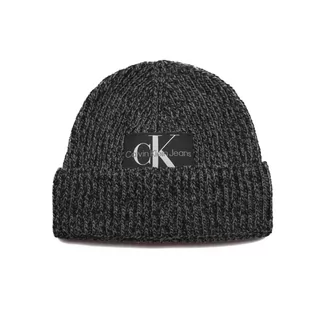CALVIN KLEIN JEANS Czapka | z dodatkiem wełny - Czapki męskie - miniaturka - grafika 1