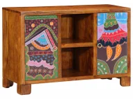 Komody - Komoda wielokolorowa drewniana R4-H56 - miniaturka - grafika 1