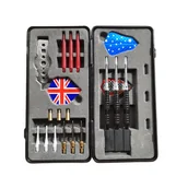 Zabawki i gry sportowe - ZESTAW RZUTEK MASTER 3 SZTUKI W ELEGANCKIM CZARNO-SREBRNYM PUDEŁKU - miniaturka - grafika 1