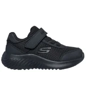 Buty dla dziewczynek - Buty dziecięce Skechers Bounder Trekzic 403908NBBK - czarne - miniaturka - grafika 1