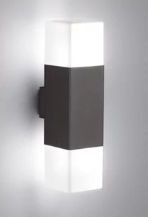 NoName lampa ścienna Hudson led 320 lumen 33 cm aluminium antracyt twm_551708 - Lampy ogrodowe - miniaturka - grafika 1