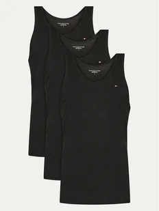 Tommy Hilfiger Komplet 3 tank topów UM0UM03387 Czarny Regular Fit - Koszulki męskie - miniaturka - grafika 1