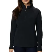 Bluzy sportowe damskie - Bluza Columbia Glacial IV 1/2 Zip 1802201010 - czarny - miniaturka - grafika 1