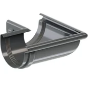 Rynny i akcesoria - Narożnik zewnętrzny 130/90° PVC RAL7016 KROP - miniaturka - grafika 1