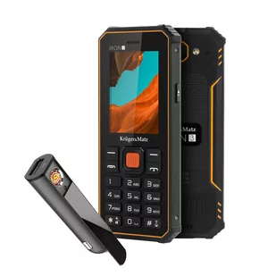 Kruger&Matz Iron 3 32MB Dual Sim Czarny - Telefony komórkowe - miniaturka - grafika 2