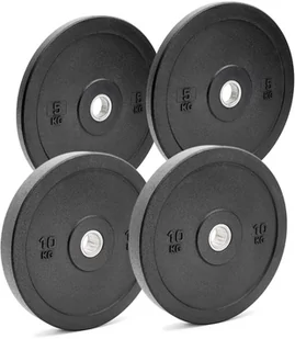 Marbo Sport Bumpery zestaw 30 kg / 2 x 10 kg + 2 x 5 kg - MW-Bumper - - Obciążenia - miniaturka - grafika 1