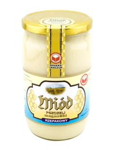 Miód Rzepakowy 1KG POLSKI 100% NATURALNY DOMOWY 2024 - Miód - miniaturka - grafika 1