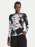 Swetry damskie - Desigual Sweter Nenufar Lacroix 25WWJF46 Kolorowy Regular Fit - miniaturka - grafika 1