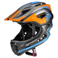 Kaski rowerowe - ROCKBROS TT-32SOBL-S Czarno-pomarańczowy dla Dzieci ( S) - miniaturka - grafika 1