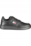 Buty sportowe męskie - Męskie buty sportowe Tommy Hilfiger czarne Kolor: czarny, rozmiar: 40 - miniaturka - grafika 1