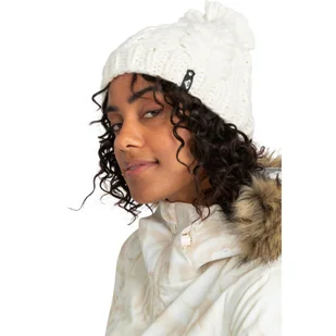 Czapka zimowa dla Kobiety WINTER Biały - Czapki damskie - miniaturka - grafika 1