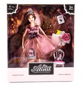 Lalki dla dziewczynek - Lalka W Sukience Księżniczka Zestaw Z Akcesoriami - miniaturka - grafika 1