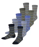 Skarpetki damskie - ESPRIT Skarpety w paski w wielopak, mieszanka bawełny organicznej, wielokolorowy (asortyment 30), 6 lat - miniaturka - grafika 1