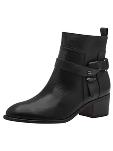 Marco Tozzi Damskie botki Zip+Slip 2-25370-43 modne kozaki, czarne, 36 EU, czarny, 36 EU - Botki damskie - miniaturka - grafika 1