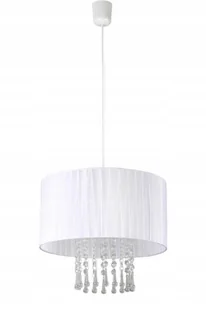 Lampa wisząca klasyczna Wenecja biała - Lampy sufitowe - miniaturka - grafika 1