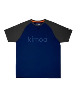 KIMOA 3D Embroidered T Shirt Dark Ink, Lifestyle Recycled Collection, Dark Grey, XS-S - Baseball, krykiet, palant - miniaturka - grafika 1