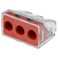 Kostki, złączki, wtyczki - LEXMAN Szybkozłączka automatyczna elektryczna 3x2,5-6 mm 5 sztuk - miniaturka - grafika 1