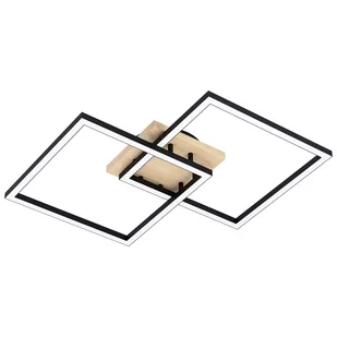 Eglo Lomaltas-Z 99677 plafon lampa sufitowa 2x16W LED biały/czarny - Lampy sufitowe - miniaturka - grafika 1