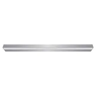 Lampy ścienne - Minimalistyczna lampa ścienna CYBER do łazienki LED 14W srebrna - miniaturka - grafika 1