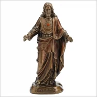 MAŁA FIGURKA SERCE JEZUSA VERONESE  WU77723AP - Dewocjonalia - miniaturka - grafika 1