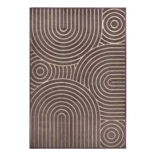 Brązowy dywan 133x190 cm Iconic Wave – Hanse Home - Dywany - miniaturka - grafika 1