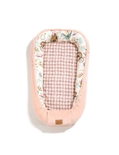 La Millou Kokon Velvet Collection Best nest ( Princess - Powder Pink ) - Kokony niemowlęce - miniaturka - grafika 1