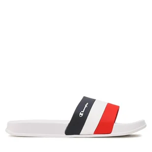 Klapki Champion Slide All American B Ps S32632-CHA-WW001 Biały - Buty dla chłopców - miniaturka - grafika 1