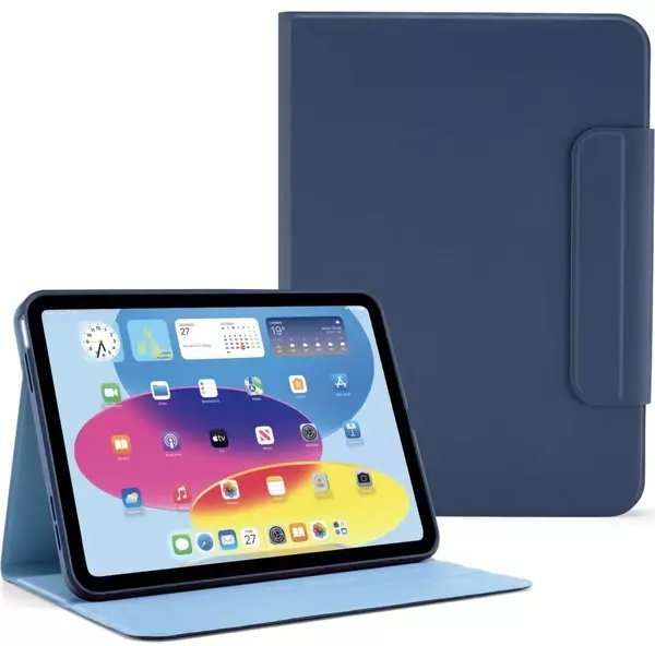Etui na tablet Pipetto Origami No5 Rotating Folio Case, dark blue - iPad Air 11 M3/M2/iPad Air 10.9 2022/2020