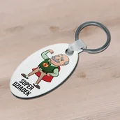 Breloki - Brelok do kluczy - Super Dziadek - miniaturka - grafika 1