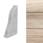 Listwy przypodłogowe - Arbiton Zakończenie lewe do listwy LM55 (2 sztuki) dąb piaskowy - miniaturka - grafika 1