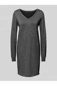 Sukienki - Sukienka z dzianiny o luźnym kroju z efektowną przędzą model HAPPYSHINE - Vero Moda - miniaturka - grafika 1