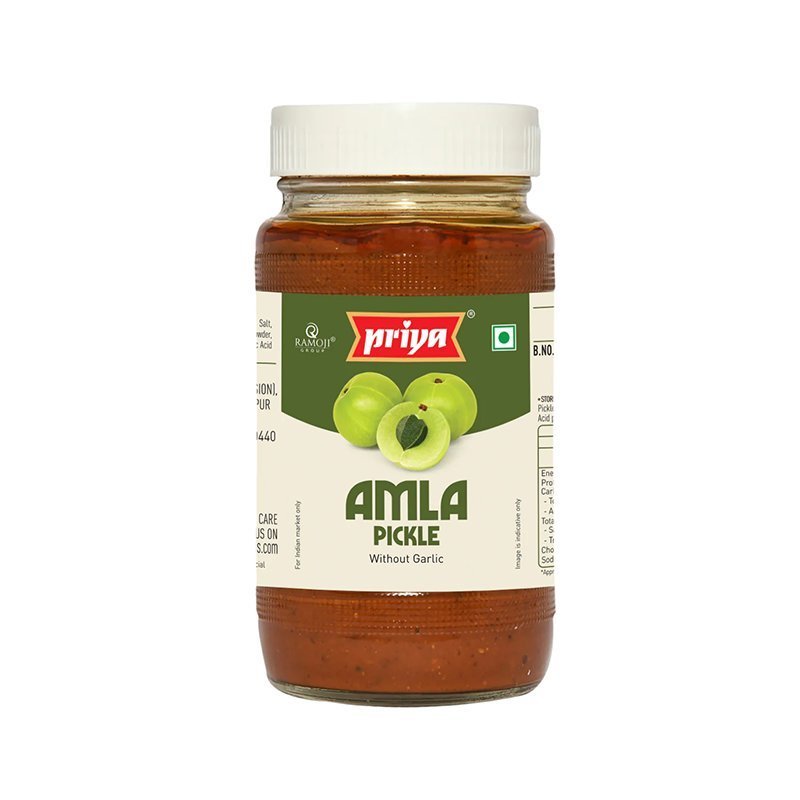 Marynowana amla w oleju Priya Amla 300 g – kwaśno-pikantny dodatek do ryżu