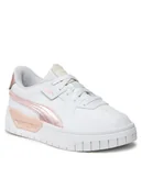 Sneakersy damskie - Puma Sneakersy Cali Dream Shiny Pack Jr 386073 01 Biały - miniaturka - grafika 1