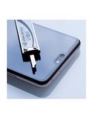 Szkła hartowane na telefon - 3MK Szkło hybrydowe FlexibleGlass Max iPhone 7/8 czarny (3M000670) - miniaturka - grafika 1