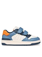 Buty dla chłopców - Geox Sneakersy J Washiba Boy J46LQA 000BC C1Z4Y S Niebieski - miniaturka - grafika 1