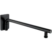 Akcesoria do armatury i ceramiki - Deante Cascada ramię prysznicowe 40 cm ścienne czarny mat NACN40K - miniaturka - grafika 1