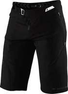 Spodenki rowerowe - 100% Szorty męskie 100% AIRMATIC Shorts black roz.38 (52 EUR) (NEW) - miniaturka - grafika 1