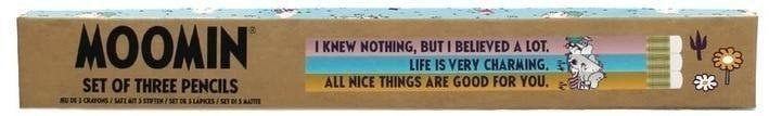 Muminki Ołówki 3szt