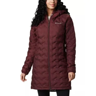 Kurtka puchowa damska Columbia Delta Ridge Long Down - Bluzy narciarskie - miniaturka - grafika 1