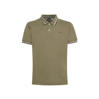 Koszulki męskie - Geox Męska koszulka polo M (DEEP Olive), XL, Deep Olive, XL - grafika 1