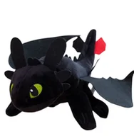 Maskotki i pluszaki - Szczerbatek Pluszowy Smok 30 cm - Nocna Furia Przytulanka - miniaturka - grafika 1