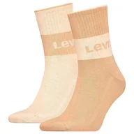 Skarpetki damskie - Levi's Skarpety do sneakersów, kombinacja czarny szary, 38.5-40.5 EU - miniaturka - grafika 1