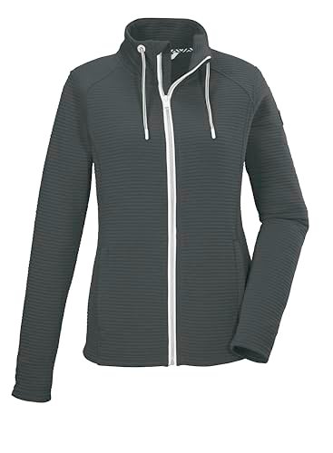 killtec Damska kurtka Powerstretch ze stójką KOS 24 WMN FLX JCKT, ciemnozielona, 36, 42850-000