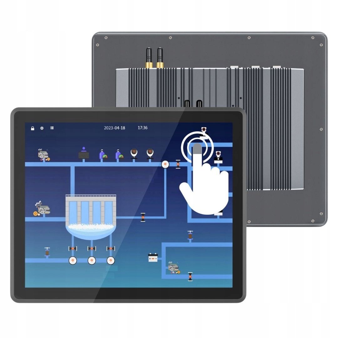 Komputer panelowy SAG300-17 17″ i5-4200U 8GB/120GB SSD GPIO RS232/485