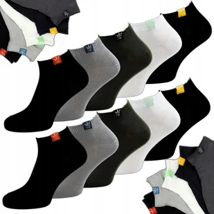 STOPKI MĘSKIE SKARPETY BAMBUSOWE NISKIE SKARPETKI KOLOROWE 10 PAR 40/43 - Skarpetki męskie STOPKI MĘSKIE SKARPETY BAMBUSOWE NISKIE SKARPETKI KOLOROWE 10 PAR 40/43 - Skarpetki męskie - miniaturka - grafika 1