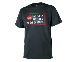 Koszulka T-Shirt Helikon-Tex K9 - No Touch Black - Odzież taktyczna i umundurowanie - miniaturka - grafika 1